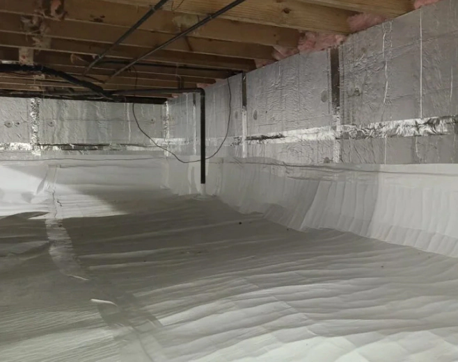 whole crawlspace encapsulation and insulation service columbia station oh
